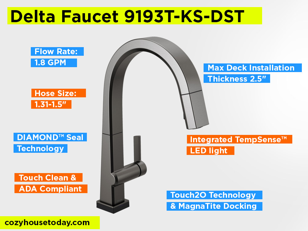 Delta Faucet 9193T-KS-DST Review, Pros and Cons.