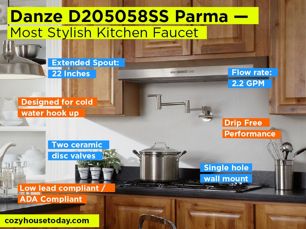 Danze D205058SS Parma Review, Pros and Cons. Check our Most Stylish Kitchen Faucet 2018