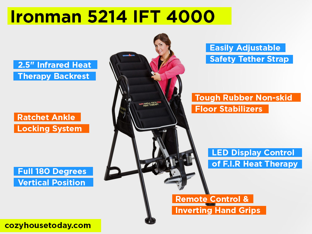 Ironman 5214 IFT 4000 Review, Pros and Cons. Check Ironman Inversion Tables Reviews 2024