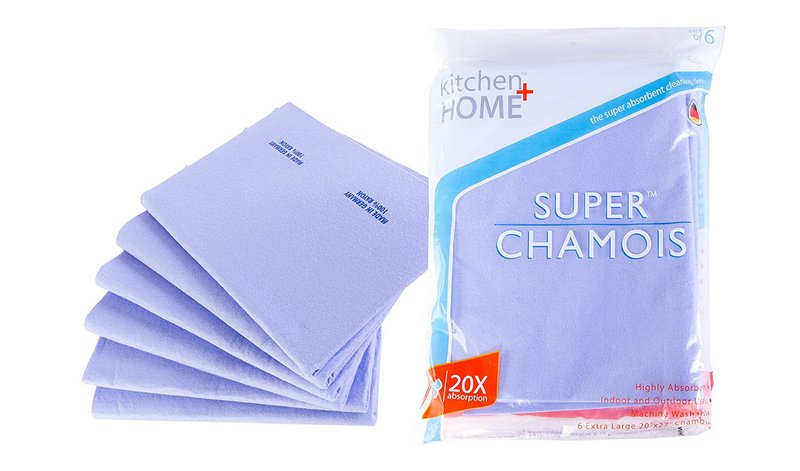 Kitchen + Home Super Chamois - Extra Large 20 inches by 27 inches Super Absorbent