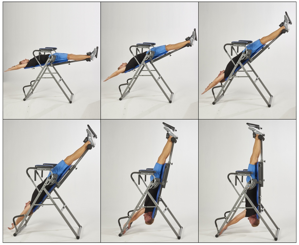 Innova inversion table to relieve your back pain and the stress