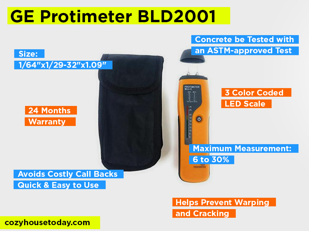 GE Protimeter BLD2001 Review, Pros and Cons. 2024
