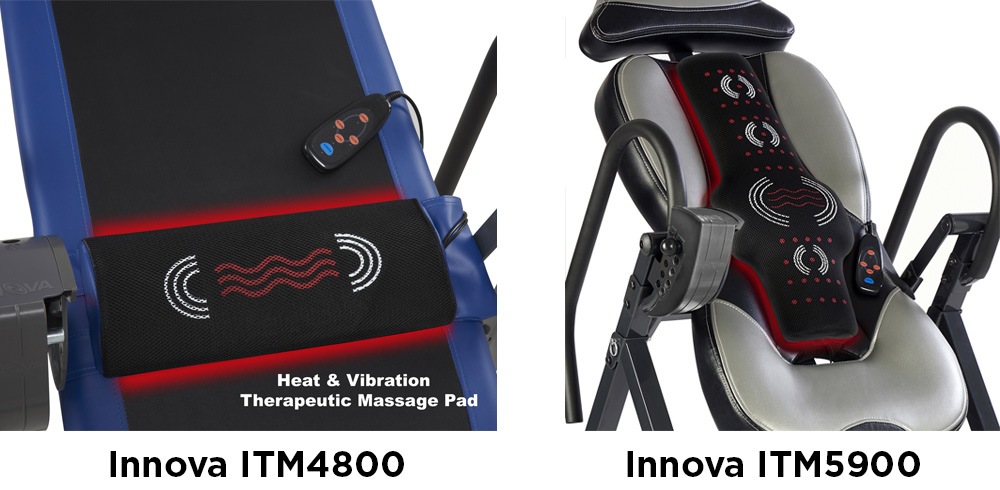Innova ITM4800 and ITM5900 have a massage pad