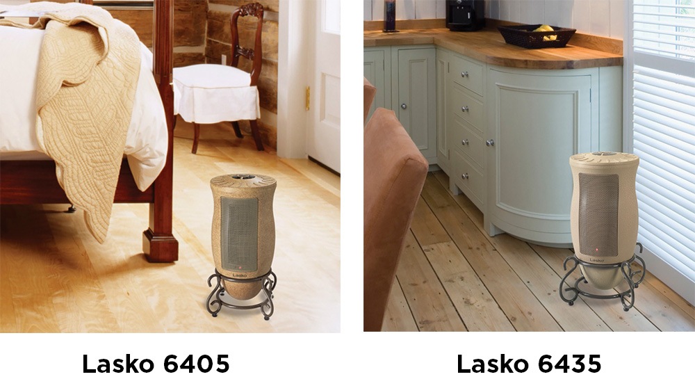 Lasko 6405 and 6435 come with similar ceramic units