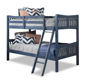 Storkcraft Caribou Solid Hardwood Twin Bunk Bed int