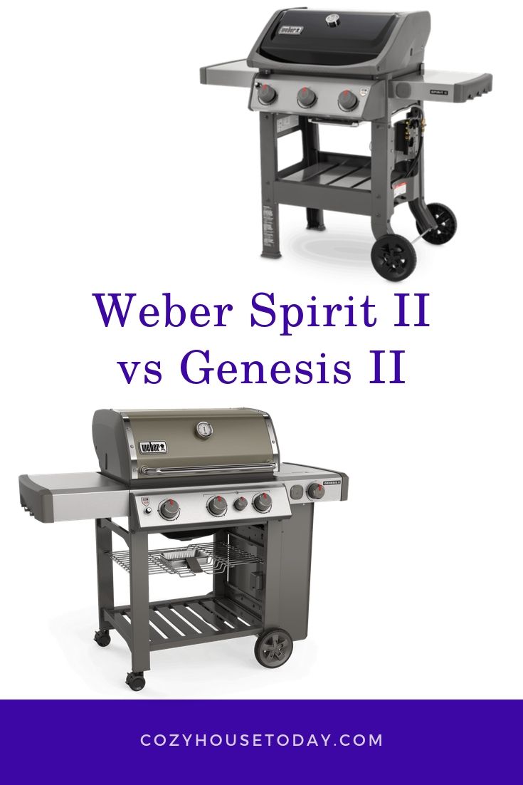 Weber Spirit II vs Genesis II