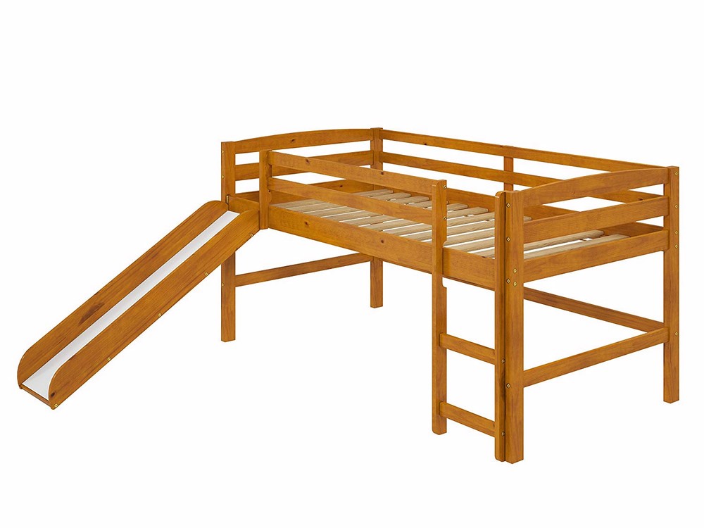 Woodcrest 4500 Mini Slide Loft Bed