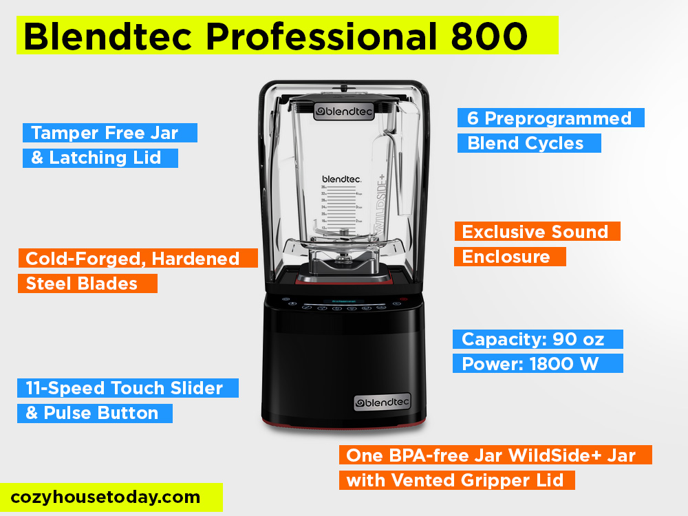Blendtec Professional 800 Review, Pros and Cons. 2023