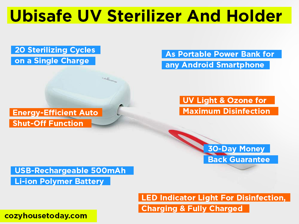 Ubisafe UV Sterilizer And Holder Review, Pros and Cons. 2023