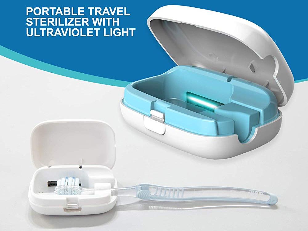Ubisafe UV Sterilizer And Holder comes with a durable protective case