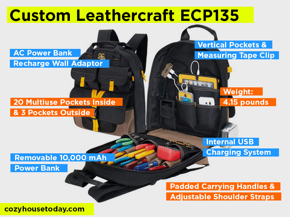 Custom Leathercraft ECP135 Review, Pros and Cons. 2023