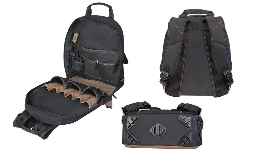 Custom Leathercraft ECP135 comes with the 20 interior pockets and the 3 exterior pockets