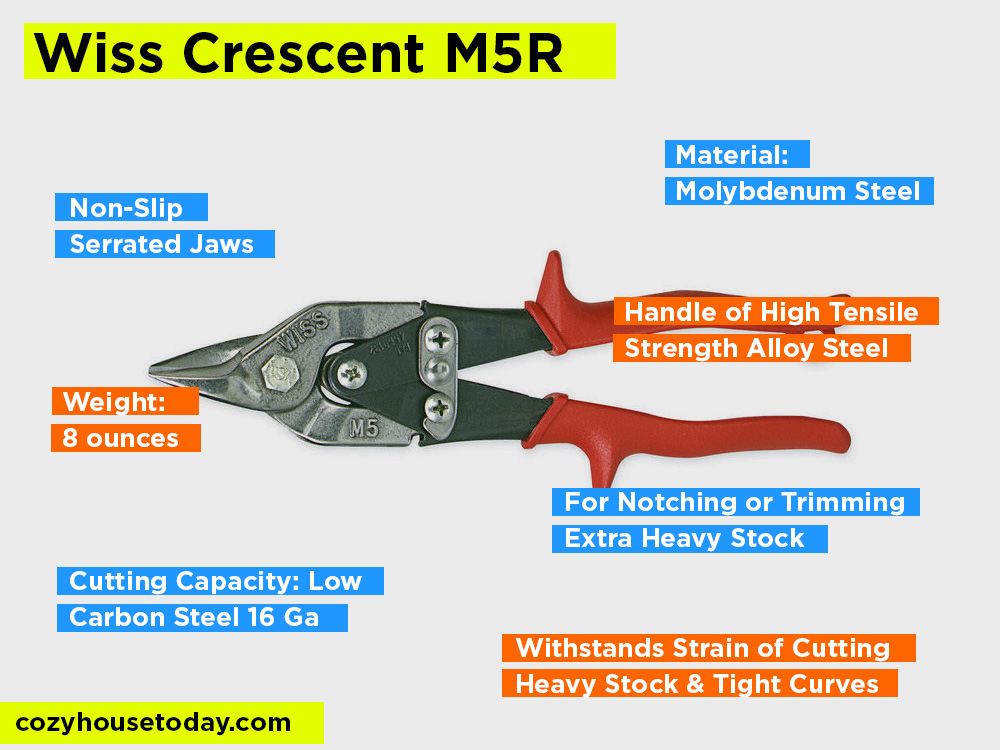 Wiss Crescent M5R Review, Pros and Cons. 2024