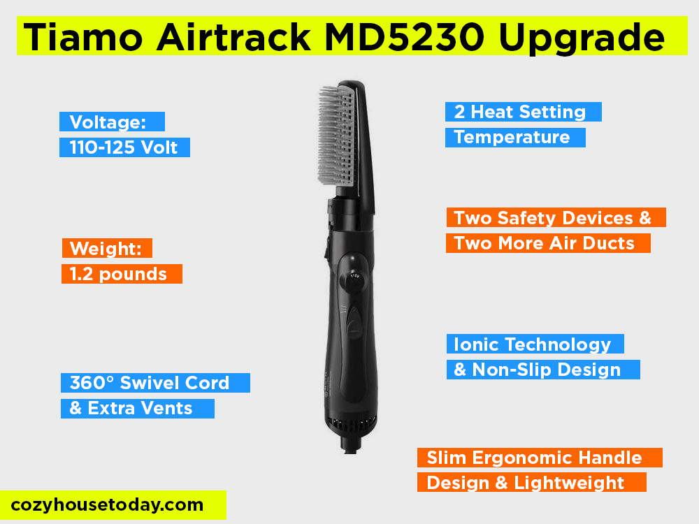 Tiamo Airtrack MD5230 Upgrade Review, Pros and Cons. 2023