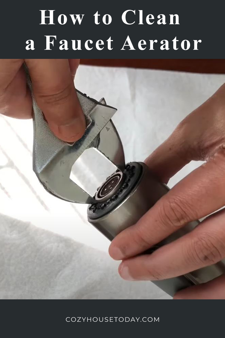 How to Clean a Faucet Aerator 1