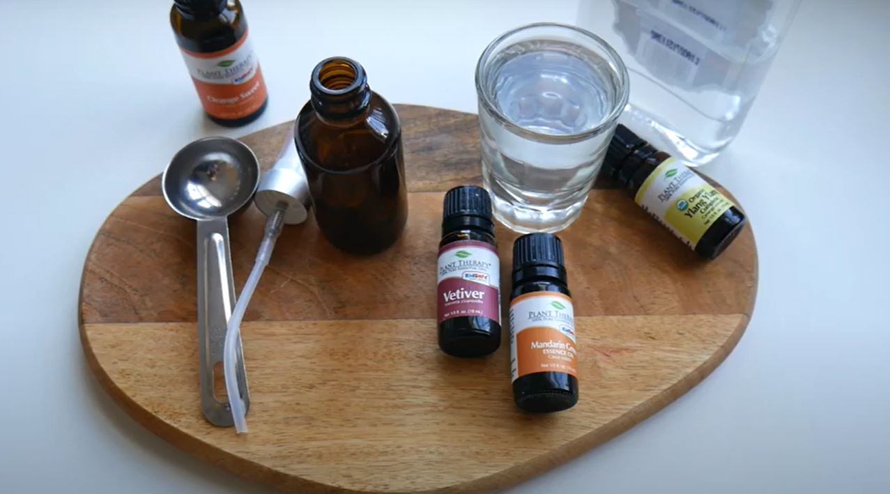 Mixing essential oils