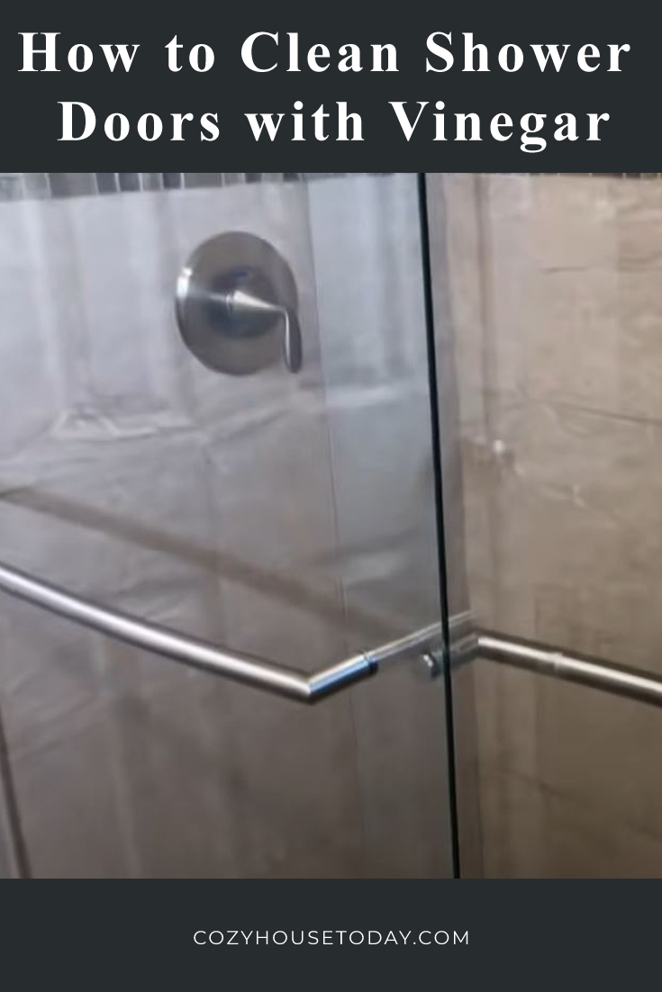 How to Clean Shower Doors with Vinegar 1