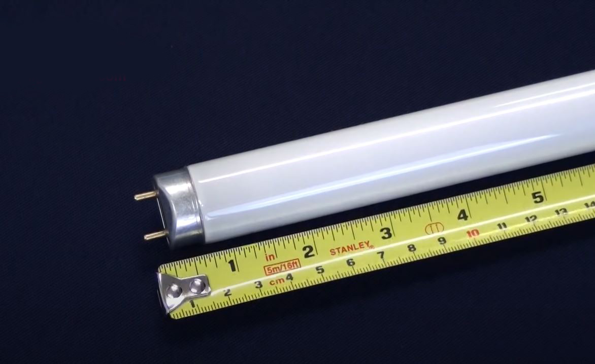 determine the length of your fluorescent tube