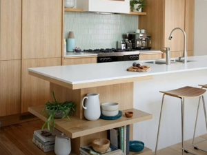 How to extend a kitchen island