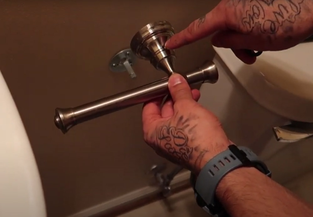 Fixing a Slightly Loose Toilet Paper Holder