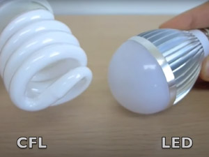 CFL bulbs vs LED lights-300