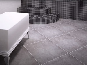 How to make shiny tiles matte