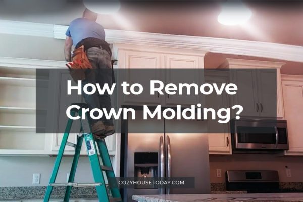 How to remove crown molding