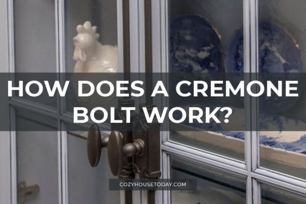 How does a cremone bolt work