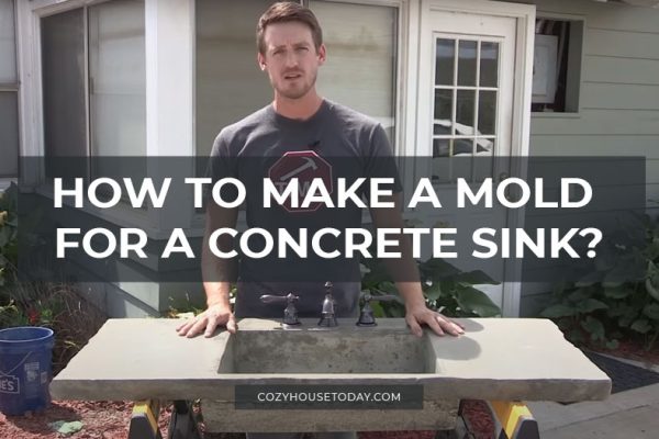 How to make a mold for a concrete sink