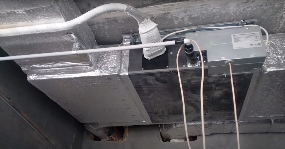Can you run ductwork through the attic