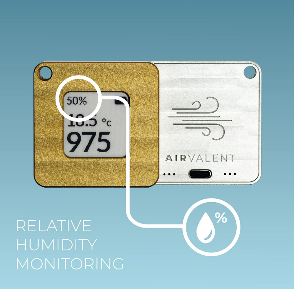 use a hygrometer to measure the humidity level in your home